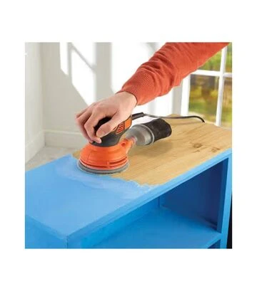 Ексцентрикова шліфмашина BLACK+DECKER KA199, 240 Вт, 125 мм - фото 2