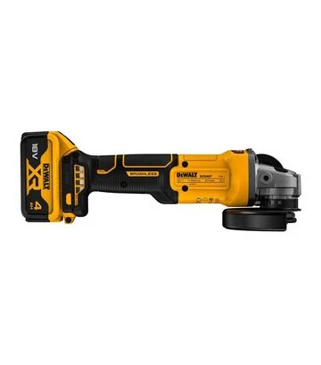 Кутова шліфмашина акумуляторна DeWALT DCG407M2T, 18В XR Li-lon 4 А*год, в кейсі - фото 3
