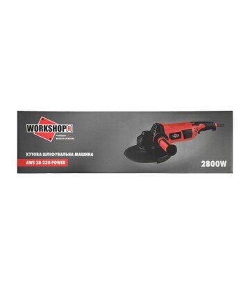 Кутова шліфмашина Wurth AWS 28-230 POWER, 230 мм, 2800 Вт (1607090028) - фото 3