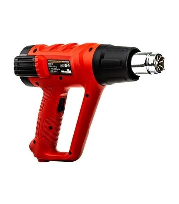 Строительный фен GTM HG2000EM, 80-600°С, 300/500 л/мин, с LCD-дисплеем - фото 3