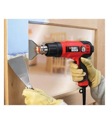 Строительный фен BLACK+DECKER KX2200K, 2200 Вт, в кейсе - фото 3