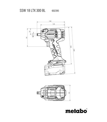 Набір акумуляторного інструменту Metabo Combo 5.2 (685213000) - фото 3