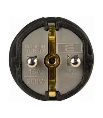 Вилка стандартна 16А IP44 - фото 2