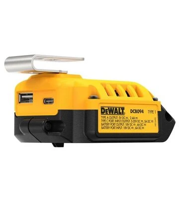 USB адаптер DeWALT DCB094K 18/54В FLEXVOLT, 5А - фото 2