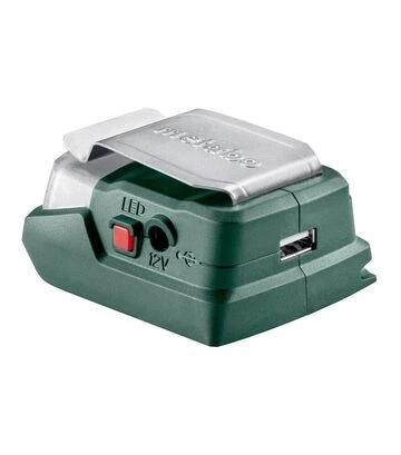 Адаптер акумуляторний Metabo PowerMaxx PA 12, USB порт, 12 В штекер (600298000) - фото 2