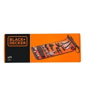 Набір ручного інструменту автомобільний BLACK+DECKER A7144 71 шт. (A7144) - фото 3