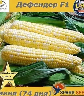 Насіння кукурудзи Дефендер F1, п.о. 25 тис насінин (Spark Seeds) - фото 3