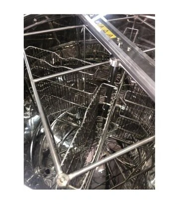 Медогонка 4-х рамкова синхронно поворотна автоматична нержавіюча (М93258) - фото 3