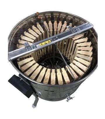 Медогонка 18-рамочная радиальная автоматическая нержавеющая (M93249) - фото 2