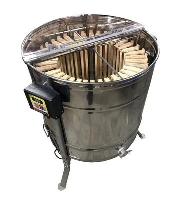 Медогонка 18-рамочная радиальная автоматическая нержавеющая (M93249) - фото 3