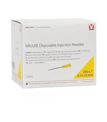 Голка ветеринарна одноразова Jorgen Kruuse 0,9×25 мм (20G) - фото 2