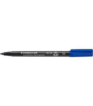 Маркер Staedtler Lumocolor 303M перманентный, водостойкий, синий - фото 2