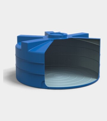 Бочка харчова Europlast 500 л, низька (14109) - фото 3