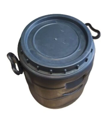 Бідон технічний PlastBak 30 л, чорний, Г-серія (43440) - фото 3