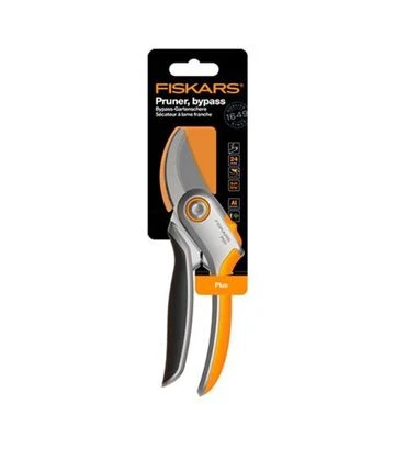 Секатор плоскостной цельнометаллический Fiskars Plus P531 (1057168) - фото 2