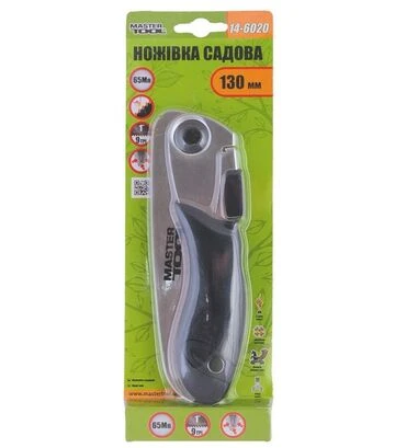 Ножовка складная MASTERTOOL 280 мм, лезвие 130 мм, с 3-D заточкой (14-6020) - фото 2