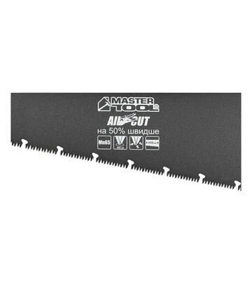 Ножовка столярная Mastertool BLACK ALLIGATOR MAX CUT, 450 мм, с тефлоновым покрытием (14-2445) - фото 2