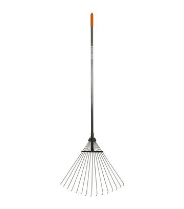 Граблі віялові Flora 580x490x1540 мм, металеві, регульовані, з держаком (5050574) - фото 2