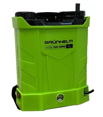 Опрыскиватель аккумуляторный Grunhelm GHS-16PRO, 12 В, 8 А*ч, 16 л (70204) - фото 2