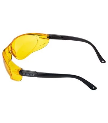 Окуляри захисні Sigma Python anti-scratch, бурштин (9410631) - фото 2