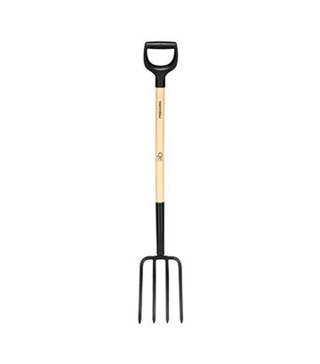 Вила садові Fiskars Solid, з дерев'яною ручкою (1070676) - фото 2