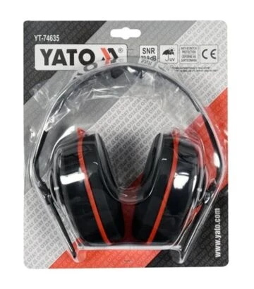Навушники шумозахисні з захисними окулярами YATO, 23,9 дБ (YT-74635) - фото 3