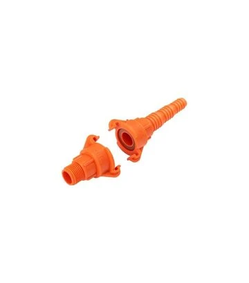 Соединитель байонетный ХОЗЯЙ 1/2" ЗР - шланг 1/2"-5/8"-3/4", разборный (92-9104) - фото 3
