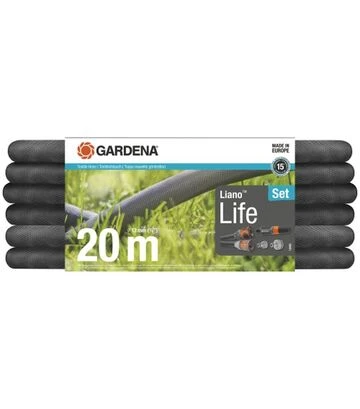 Шланг текстильный GARDENA Liano Life Set 1/2" 20 м (18450-20.000.00) - фото 2