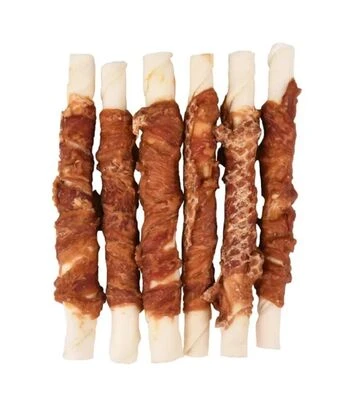Лакомство для собак Flamingo жевательные стики, обернутые мясом утки, 15 см, 180 г - фото 2