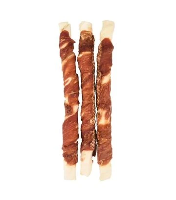 Лакомство для собак Flamingo жевательные стики, обернутые мясом утки, 25 см, 240 г - фото 2