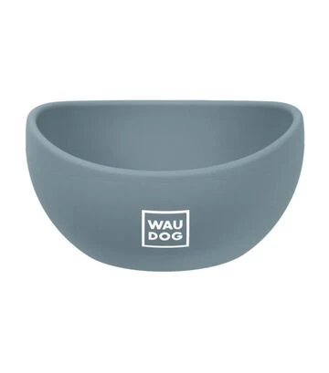 Миска для собак и кошек WAUDOG Silicone серая, 250 мл - фото 3