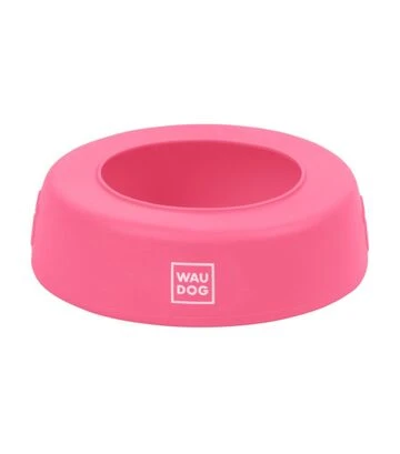 Миска-непроливайка для собак и кошек WAUDOG Silicone розовая, 750 мл - фото 3