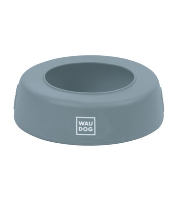 Миска-непроливайка для собак и кошек WAUDOG Silicone серая, 1 л - фото 3