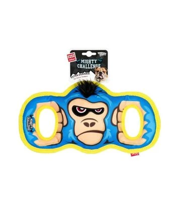 Игрушка для крупных собак GiGwi Mighty Challenge Горилла с пищалкой, 34 см - фото 2