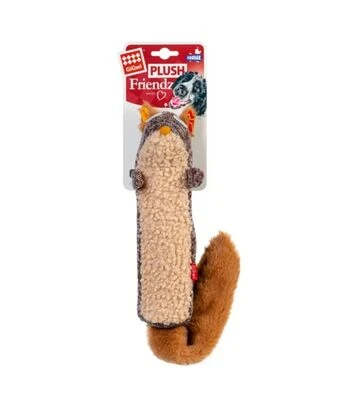 Игрушка для собак GiGwi Plush Friendz Белка с пищалкой, 29 см - фото 2