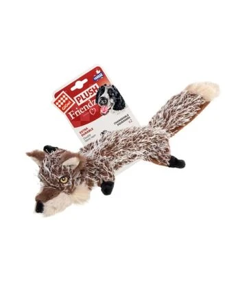 Іграшка для собак GiGwi Plush Friendz Вовк з пищалками, 37 см - фото 2