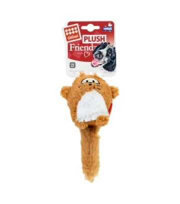 Игрушка для собак GiGwi Plush Friendz Лиса с большой пищалкой, 18 см - фото 2