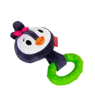 Игрушка для собак GiGwi Suppa Puppa Пингвин с пищалкой, 15 см - фото 2