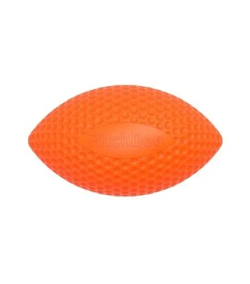 Игрушка для собак PitchDog Мяч для апортировки, оранжевый, 9 см - фото 2