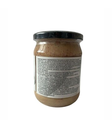 Паста арахисовая с клюквой Продукция, как она есть, 540 г - фото 2
