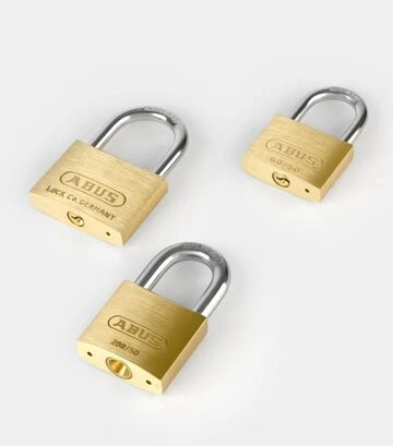 Замок навесной ABUS латунный 60мм (60/60) - фото 3