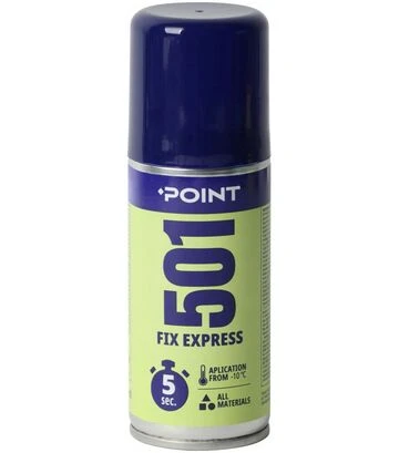 Клей двокомпонентний швидкої фіксації Point 501 Fix Express універсальний, експрес-монтаж, Прозорий, 100 мл + 25 г - фото 2