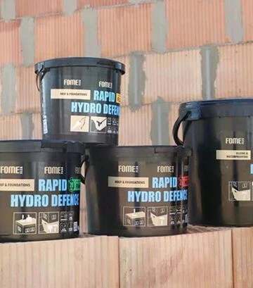Мастика бітумно-полімерна Fome Flex Rapid Hydro Defence Mastic, Чорна, 9 кг - фото 3