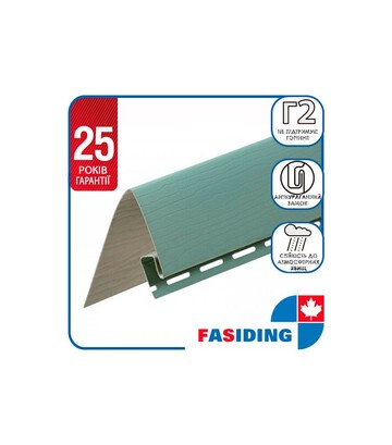 Планка FaSiding Standard/Blockhouse «Білявіконна», Папороть, 5 шт - фото 2