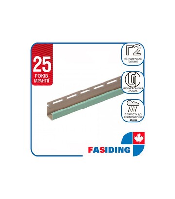 Планка FaSiding Standard/Blockhouse «J-Trim», Папороть, 20 шт - фото 2