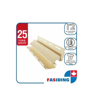Планка FaSiding Standard/Blockhouse «Внутренний угол», Грецкий орех, 10 шт - фото 2