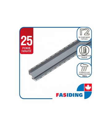 Планка FaSiding Standard/Blockhouse «Внутрішній кут», Макові зерна, 10 шт - фото 2