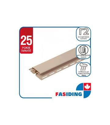 Планка FaSiding Standard/Blockhouse «Соединительная», Какао, 10 шт - фото 2