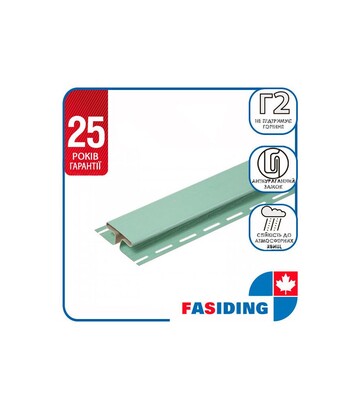 Планка FaSiding Standard/Blockhouse «Соединительная», Папоротник, 10 шт - фото 2