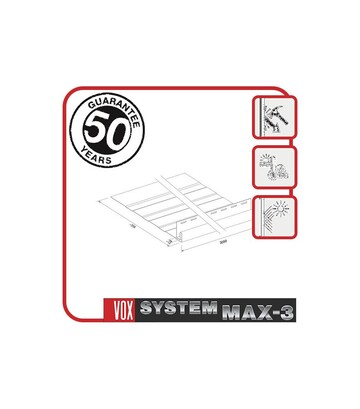 Планка VOX System MAX 3 «Фаска», Білий - фото 2